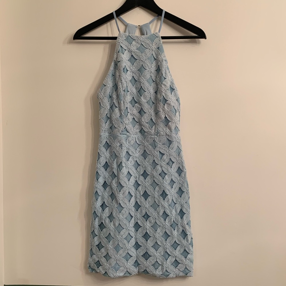 Blue Mini Dress